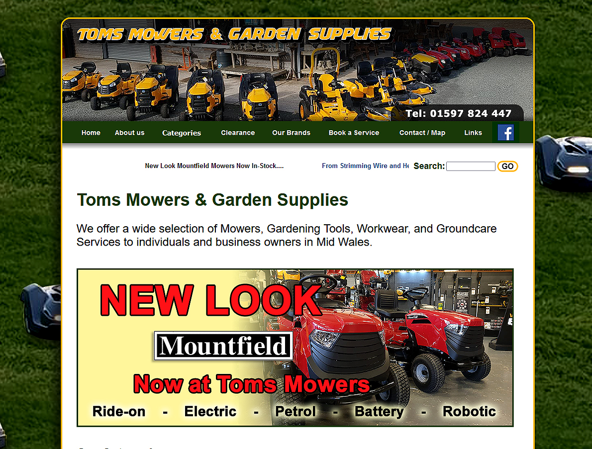 Toms Mowers and Garden Supplies